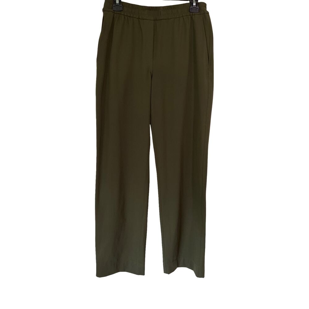 Lululemon Smooth Fit Wide-Leg Pants Dark Olive Green Women’s S 30" Inseam